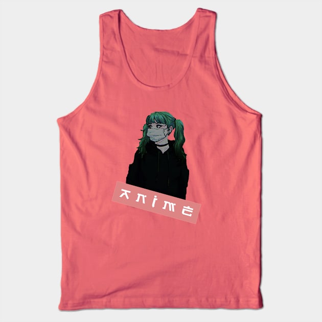 anime Tank Top by DarkCry